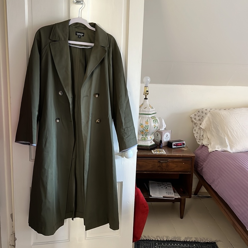Topshop Trench Coat - Picture 2 of 5